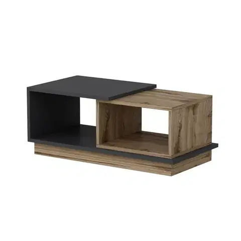 Konferenční stolek Concept Anthracite and Oak