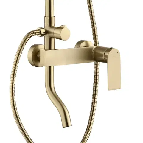 REA Sprchový set STORM GOLD BRUSH REA-P9535