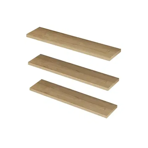 Polička Boss Sapphire Oak, 3 ks