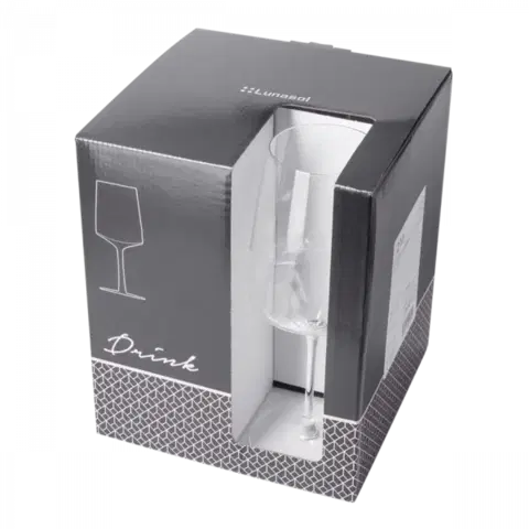 Poháry na víno 810 ml set 4 ks – 21st Glas Lunasol META Glass - 322163