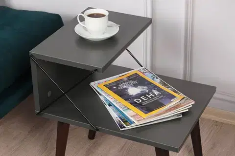 Noční stolek Cross - Anthracite