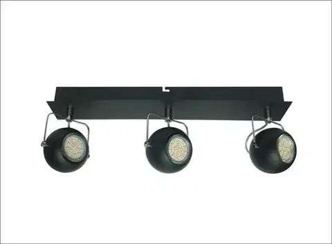 Stropní svítidlo Tony 3X3W LED GU10 matně černé