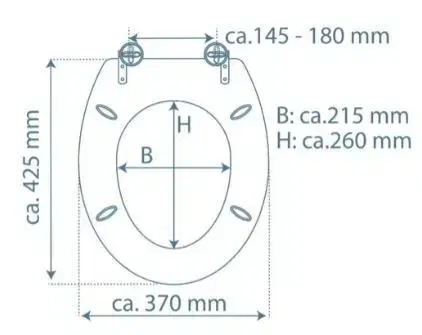 Eisl WC sedátko BAMBUS se zpomalovacím mechanismem SOFT-CLOSE 81101 81101