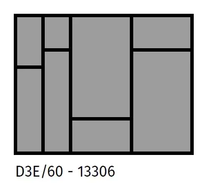ArtExt Příborník Hettich do skříňky D3A/60