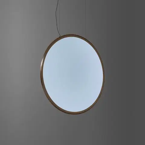 Artemide závěsné svítidlo Discovery Vertical 70 Bronze 50 W 2700-6500K stmívatelné APP