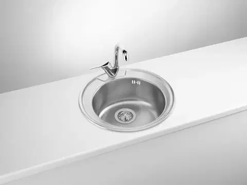 DEANTE Twist nerez satin Nerezový dřez, 1 bowl s odkapávačem ZEU_011B