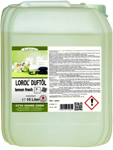 Osvěžovač vzduchu Oehme Lorol Duftöl Lemon fresh 10 l EG111380010