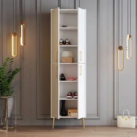 Botník Berlin A - White, Gold