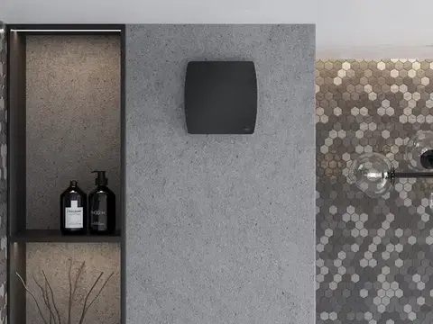 MEXEN AXS 150 koupelnový ventilátor, černá W9601-150-70