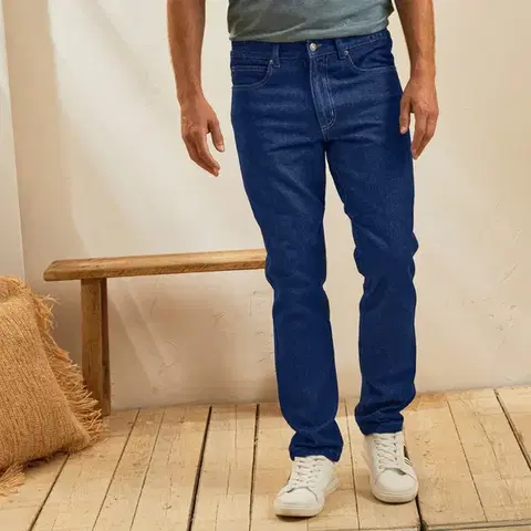 Džíny s elastickým pasem, pro vyšší postavu