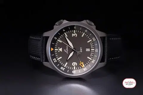 Laco Flieger Frankfurt 43 GMT Schwarz