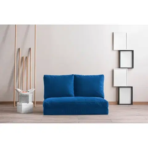 Dvoumístná rozkládací pohovka Taida - Blue