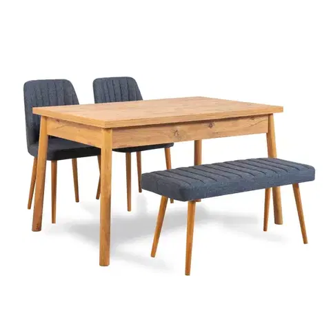 Set stolu a židlí (4 kusy) Costa Atlantic-Navy Blue