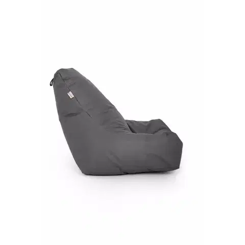 Sedací vak Large, tmavě šedá