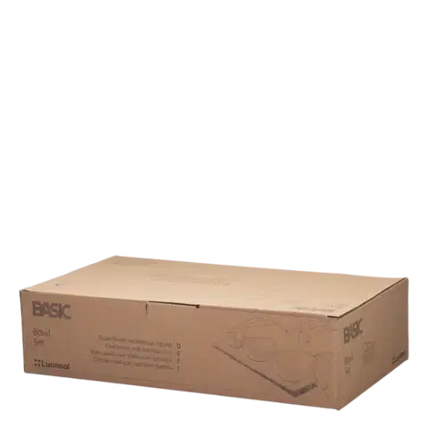 Sada servírovacích misek na bambusovém podnose (4 ks) - Basic - 451359