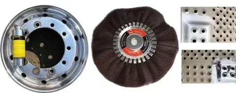 Luhmi Leštící brusný kotouč Luhmi, stupeň brusu 320 EGL10