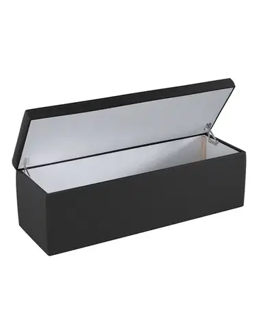 Čalouněná skříň barva černá