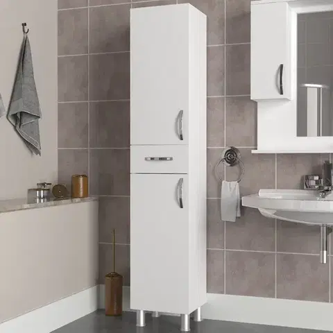 Koupelnová skříňka Selin - White
