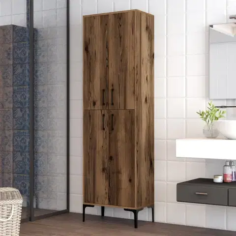 Víceúčelová skříňka Berlin A - Walnut