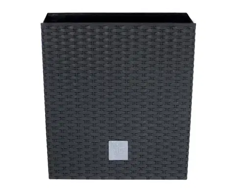 PROSPERPLAST - Květináč Rato LOW 17cm antracit