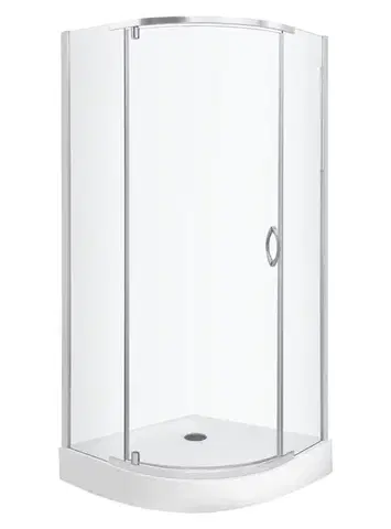 KERRA Kabina sprchová Splash 80 s vaničkou 16 cm 5907548113849