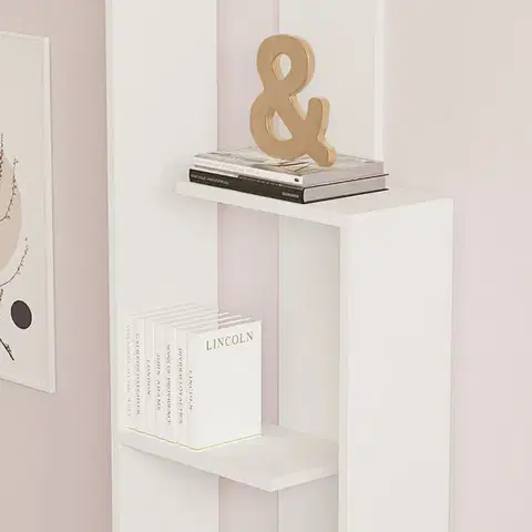 Knihovna Wand White
