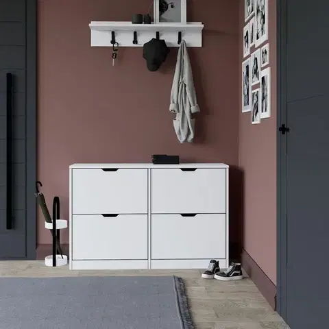 Botník Duru Matte White