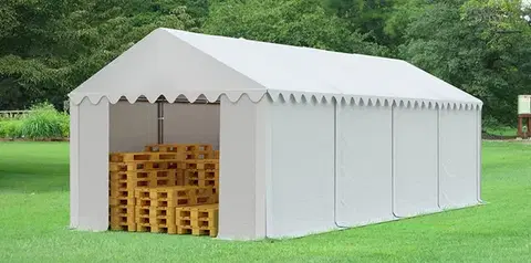Skladový stan 5x8m šedá KLASIK