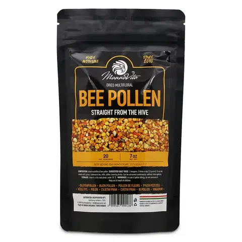 Mannavita sušený vícekvětový včelí pyl • 200 g