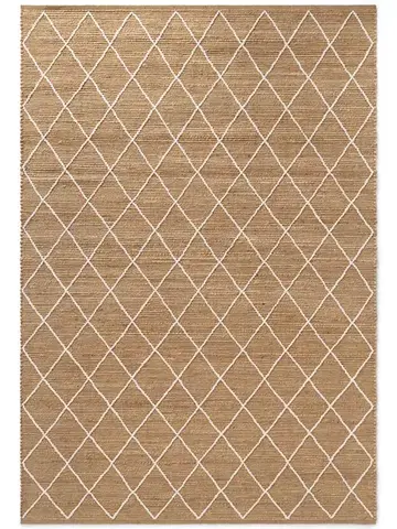 Hanse Home, Kusový koberec Kunu 106208 Natural Gold White, 80x150, béžová, chodba / předsíň