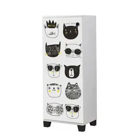 Botník Vegas Cats White
