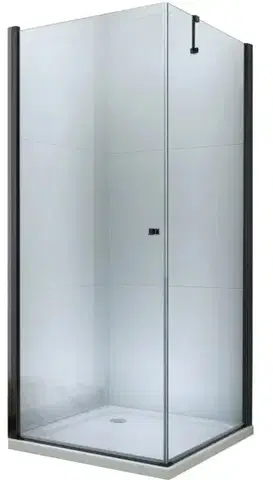 MEXEN/S PRETORIA sprchový kout 70x110, transparent, černá 852-070-110-70-00