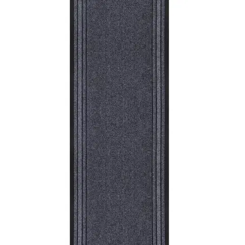 Spoltex, Protiskluzový běhoun na míru Rekord 802 šedá, šíře 80 cm, šedá, chodba / předsíň