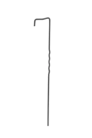 GEOMAT s.r.o. Ocelová kotvící skoba (kolík) na umělé trávy 20cm - Kus