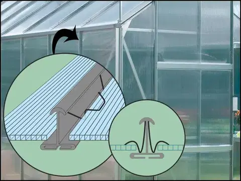 Skleník ke stěně IDA 900 černý Dekorhome