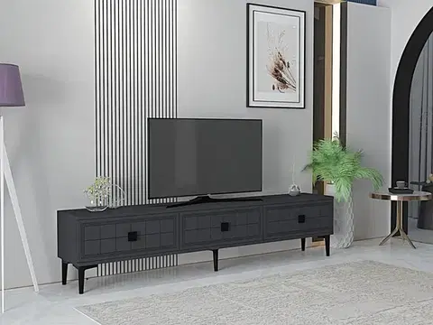 TV stolek Yuka 180 - Anthracite