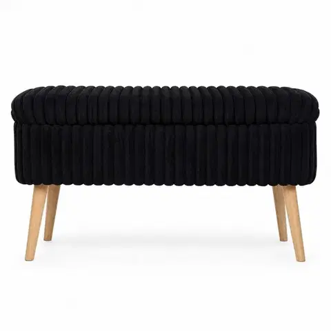 Lavice s úložným prostorem OSLO LINEN TOSCANO