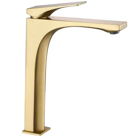 REA Umyvadlová baterie Joe Brush Gold vysoká REA-B8991