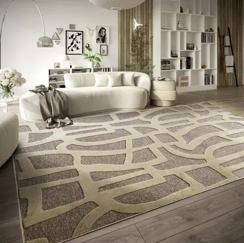 Villeroy & Boch, Kusový koberec Villeroy & Boch 106142 Grey, Beige, 160x230, béžová, ložnice
