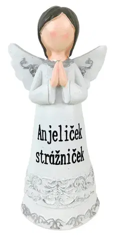 PROHOME - Soška andělíček strážný 20cm