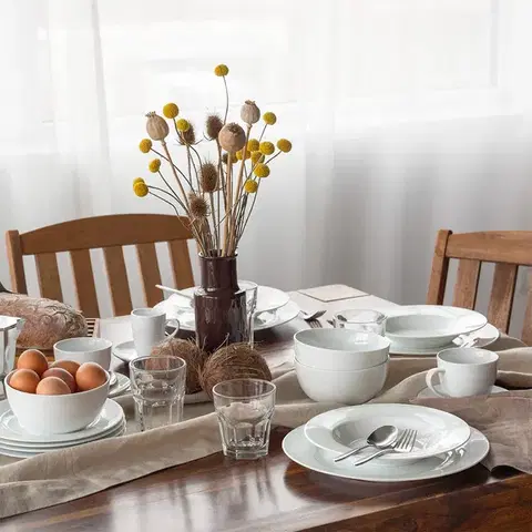 Hluboký talíř 22 cm set 4 ks - Basic - 490801