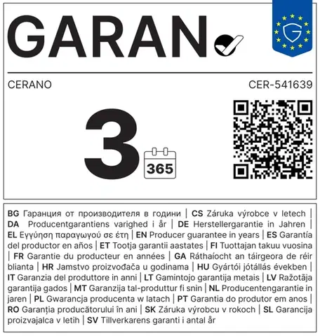 CERANO Koupelnové LED zrcadlo Blanco, akrylátový rám bílá lesklá Ø 80  CER-541639