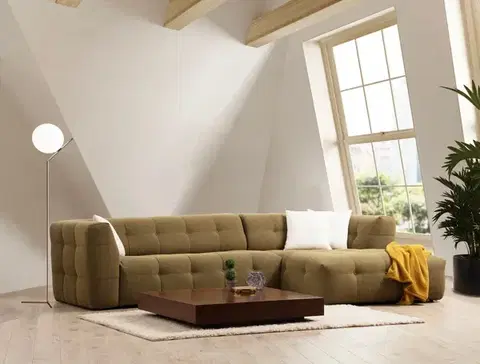 Rohová sedací souprava Cady 3 Seater Right - Khaki