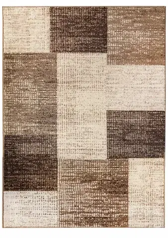 Sintelon, Kusový koberec Practica A5 BDB, 160x230, hnědá, chodba / předsíň