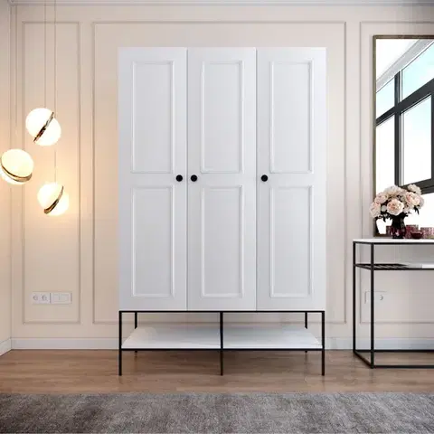 Šatní skříň Martin 3 - White