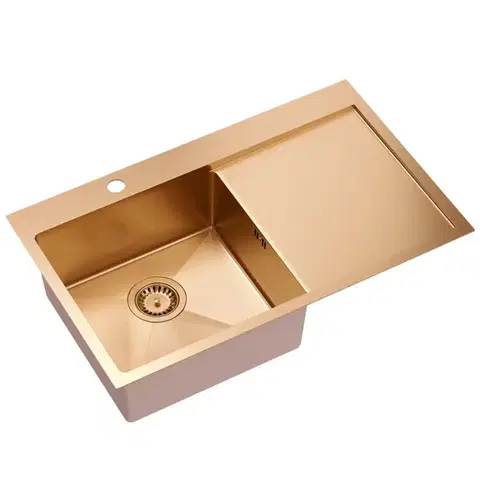 Quadron Ocelový dřez RUSSEL 111 Copper HB7912PVDBSC1
