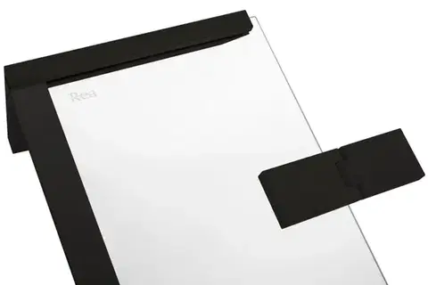 REA/S Sprchová kabina Hugo Black 100x80 KPL-45224