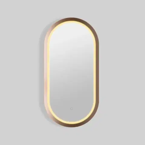 Zrcadlo se senzorem SAT Aurum 40x80 cm rose gold SATZAUR4080BRG SATZAUR4080BRG