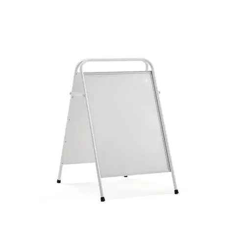 Reklamní stojan, 500x700 mm, bílá