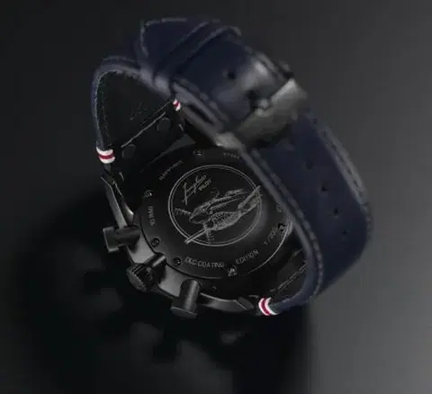 Junghans Meister Pilot Automatic Small Second Navy Blue 27/4397.00
